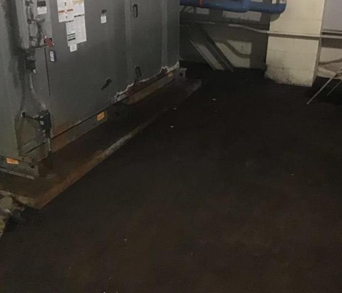 an hvac unit in a commercial building